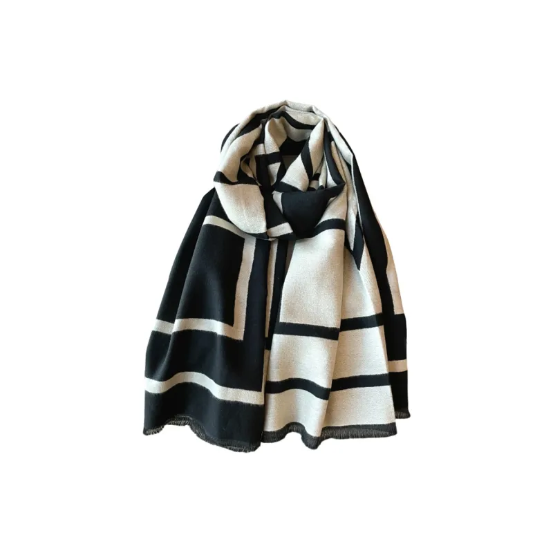Cranta Komeia Polyester Viscose Knit Scarves Women's-0