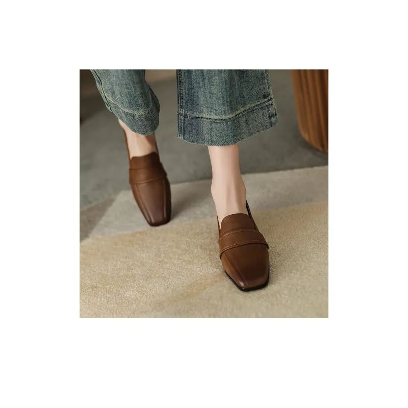 F·LOVES·f Loafers 4cm Women's Brown-4