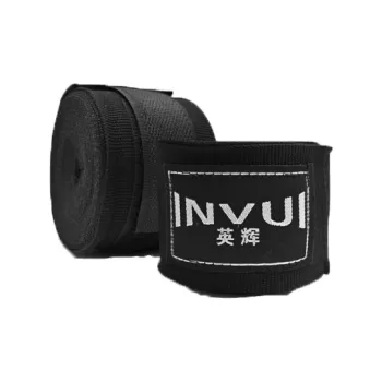 INVUI Boxing Lace Up 100% Cotton 3m/5m Unisex Black