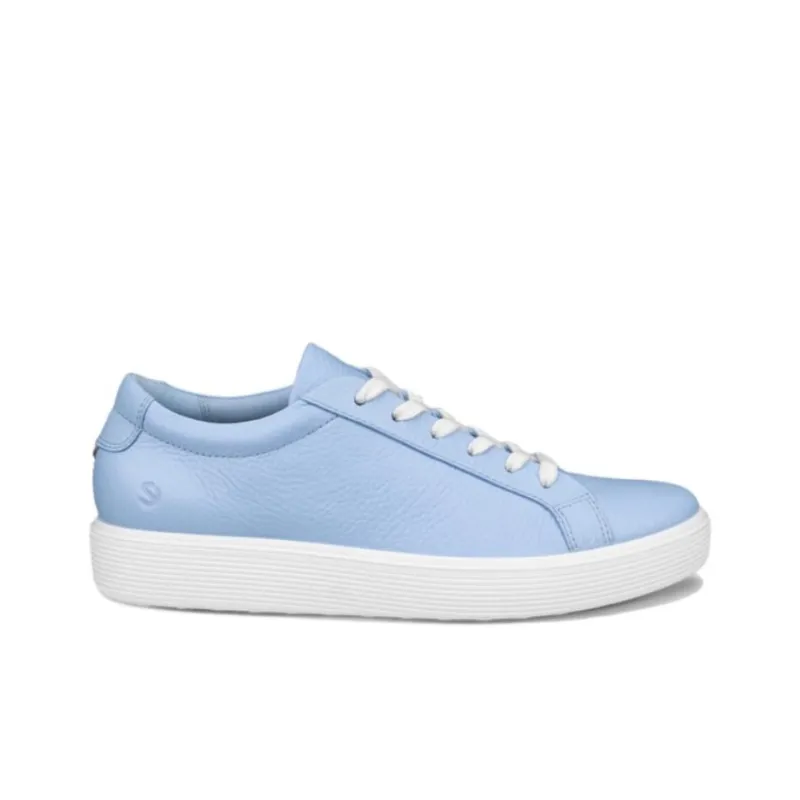 Ecco Low Top Skateboard Shoes Women's Sky Blue-1