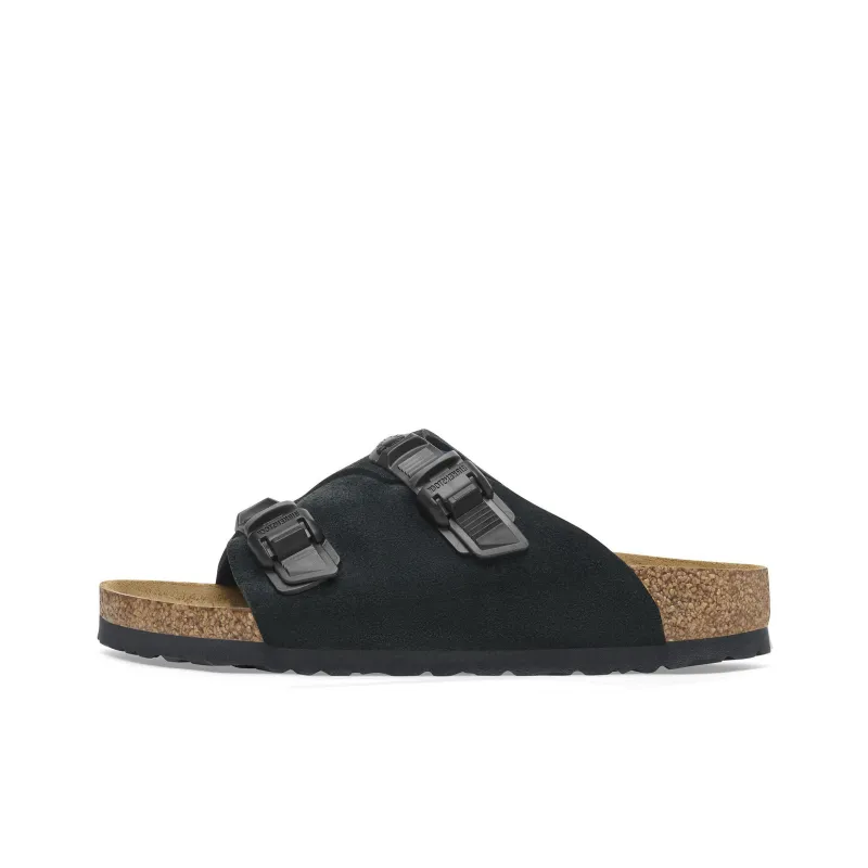 Birkenstock Abrasion Resistant Slide Slippers Unisex Black-0