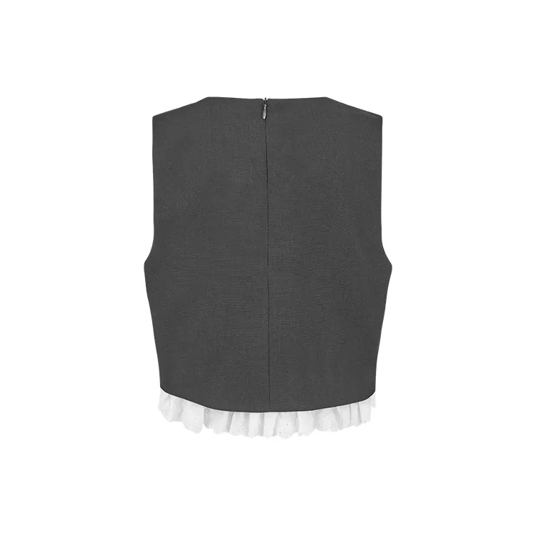 URBAN REVIVO Shirt Women's Cool Gray-1