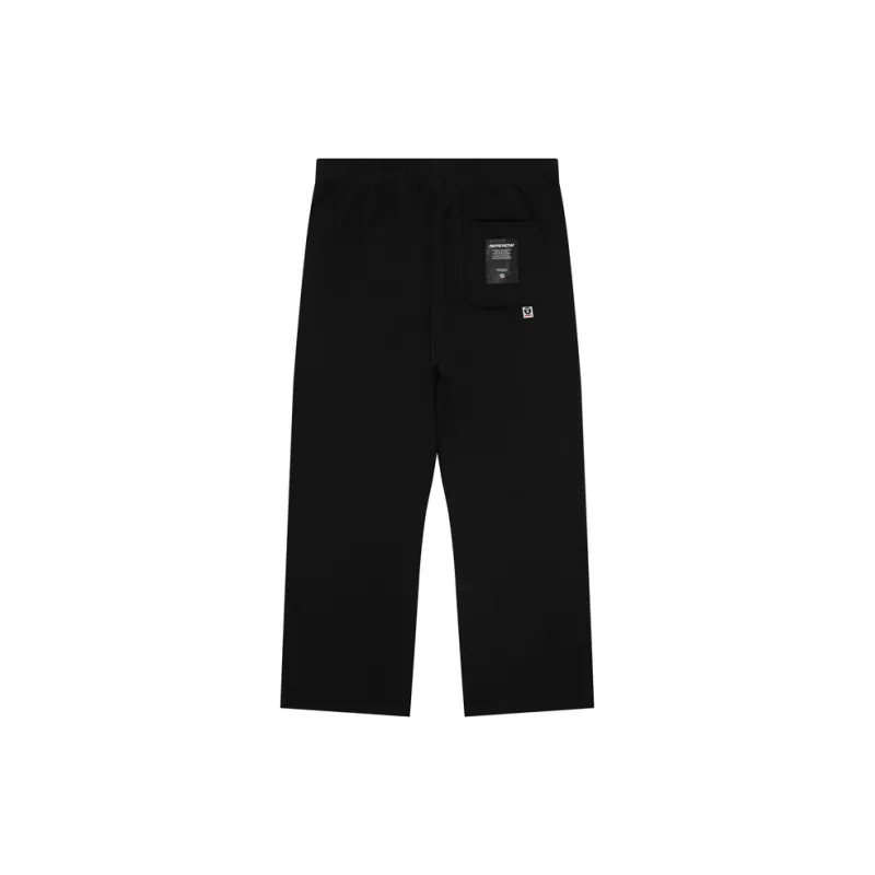 Aape Logo patch Straight Track Pants-1