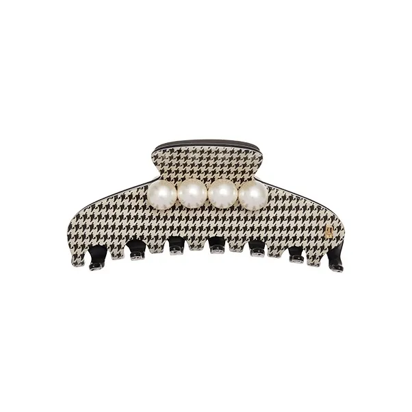 ALEXANDRE DE PARIS Jade Bead Large Size Claw Clip Hair Accessory Headpiece Women's-0