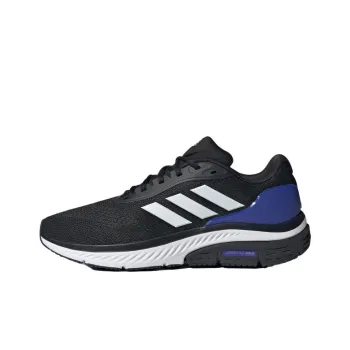 Adidas Cloudfoam Anti Slip Wear Resistant Low Top Casual Shoes Men's Black