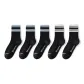 Black with Blue Stripes 3, Black with White Stripes 2
