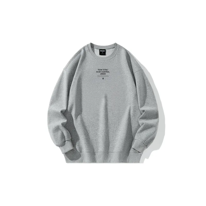 ZMOH Crewneck Sweatshirt Unisex Couple's-5
