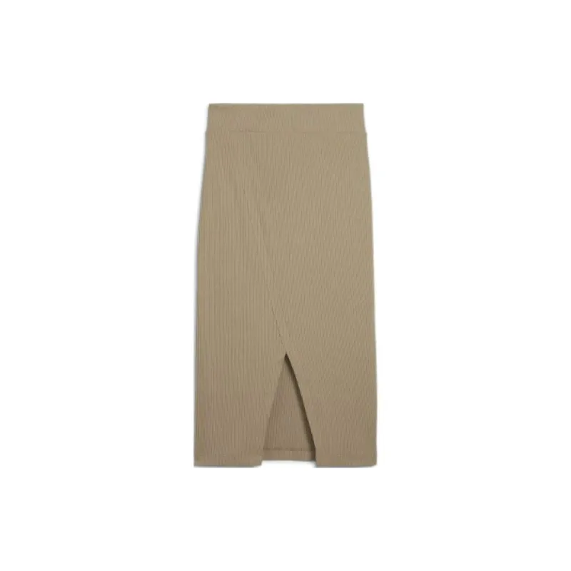 PUMA Falda Midi En Rib Classics-1