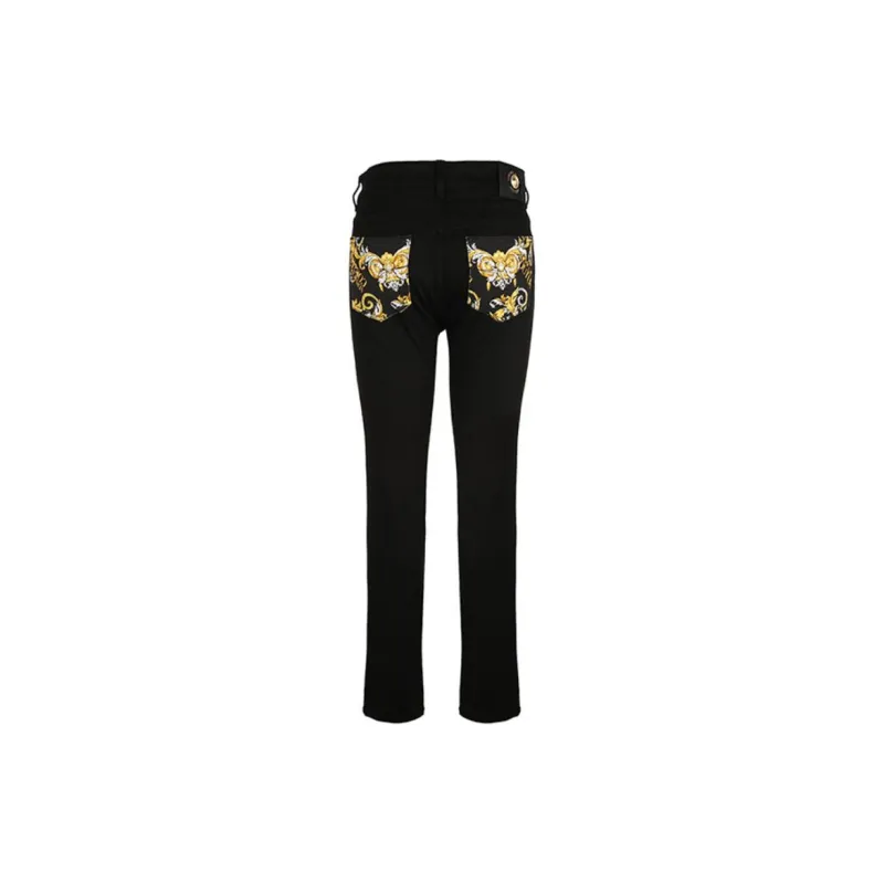 VERSACE JEANS COUTURE Jeans Women's Black Gold-1
