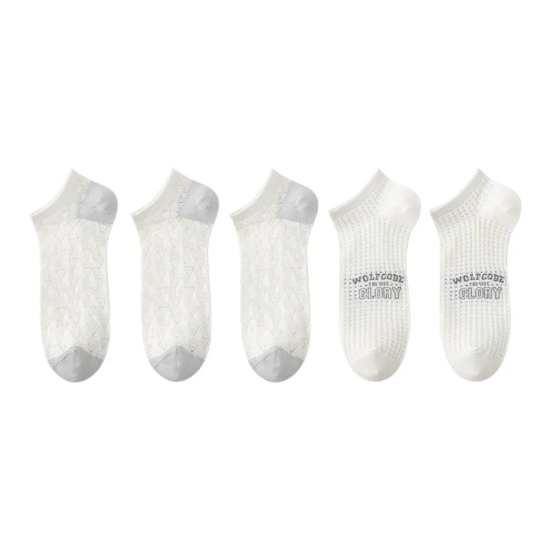 Lan Miao Ankle Socks Men's 5 Pack-9