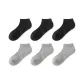 Black Short 3-Gray Short 3[6 Pack]
