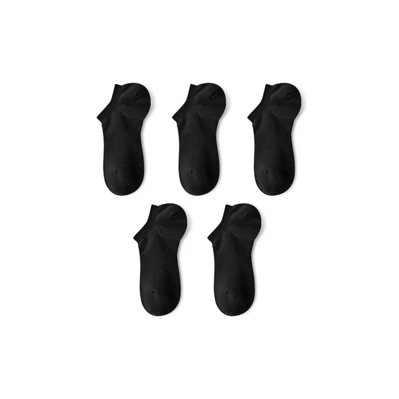 LUCKMEEY Ankle Socks Men's 5 Pack-30
