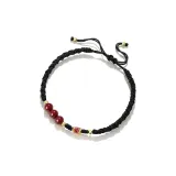 Koi Fish Lucky Bead Bracelets [Black Cord]