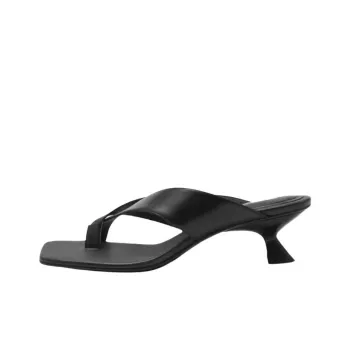 Other Stories Slip-Resistant Flip Flops 5cm Women's Black