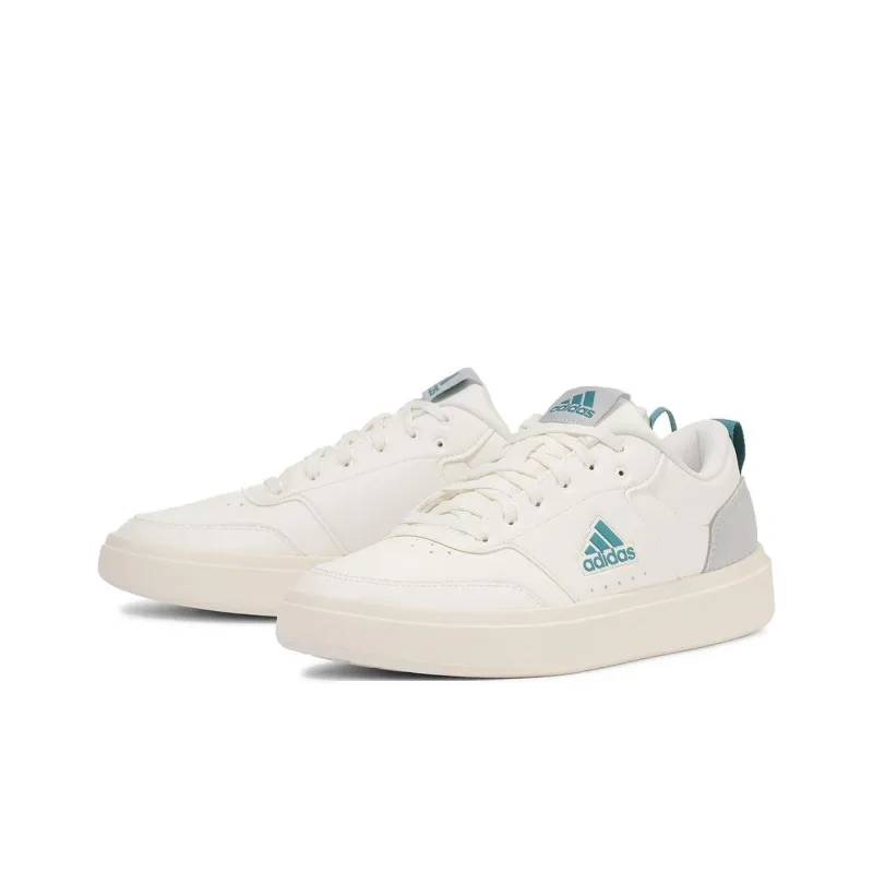 Adidas Cloudfoam Cushioning, Wear Resistant Low Top Skateboard Shoes Men's White-2