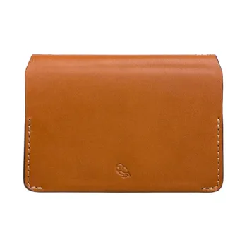 BELLROY Cow Leather Card Holder, Wallet Regular Unisex Caramel