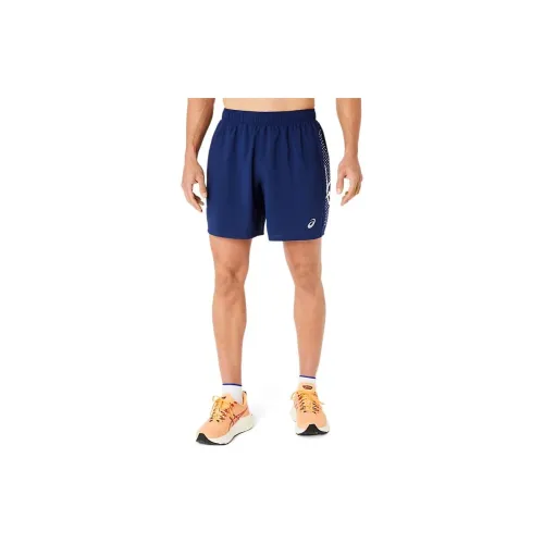 Asics Casual Shorts Men Blue