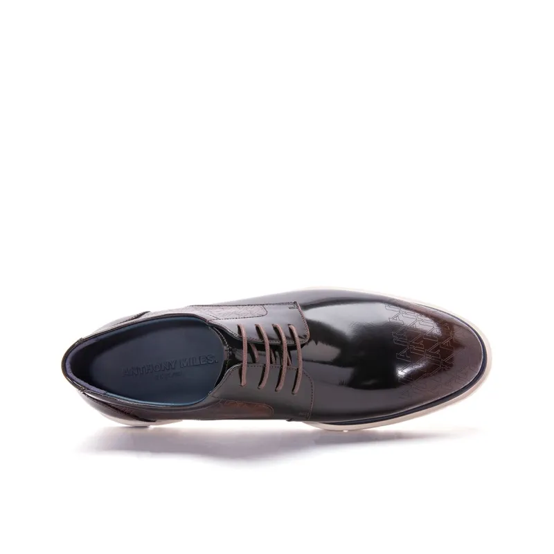 Anthony Miles Casual Shoes Men's Yellow Brown-3
