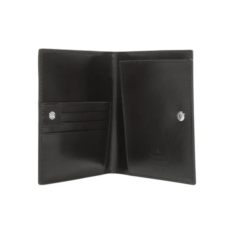 Vivienne Westwood Leather Wallet Women's Black-2