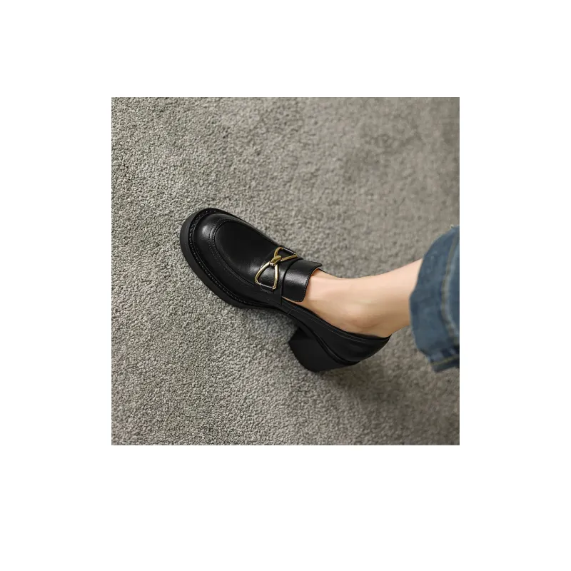 MODERN BELLE Loafers Women's Black/Brown-4
