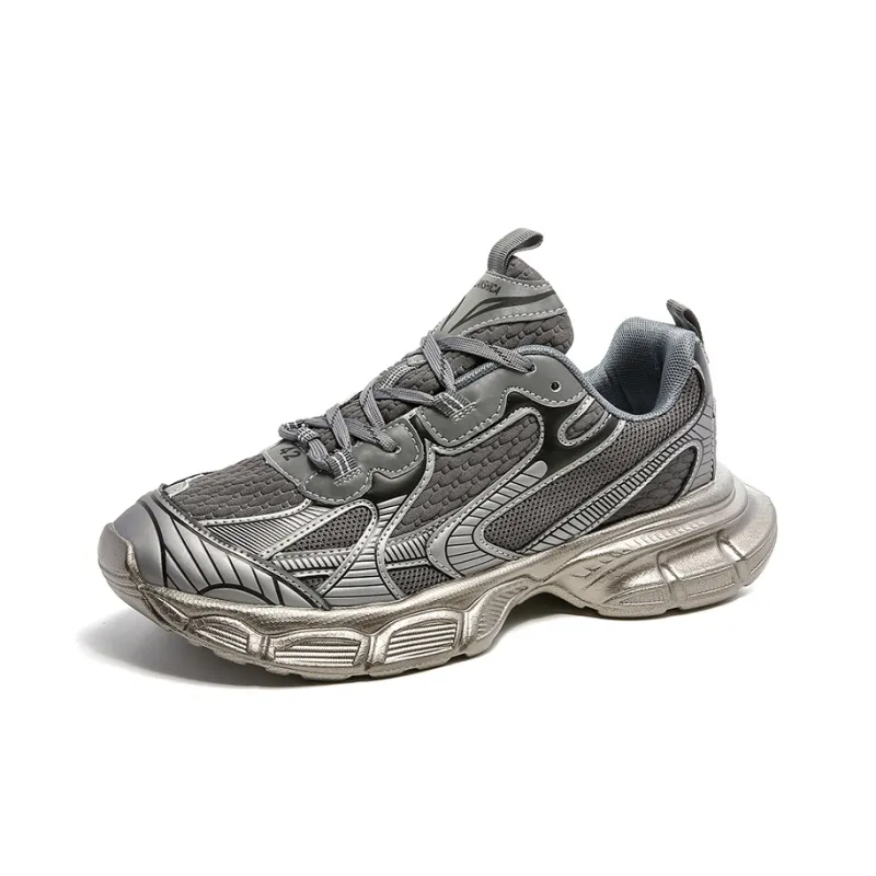 Legaco Chicken Cushioning Breathable Height Increasing Low-Top Chunky Sneakers Unisex-9