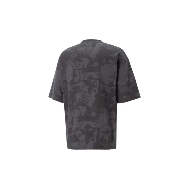 PUMA X Final Fantasy XIV T-Shirts Unisex Black-1