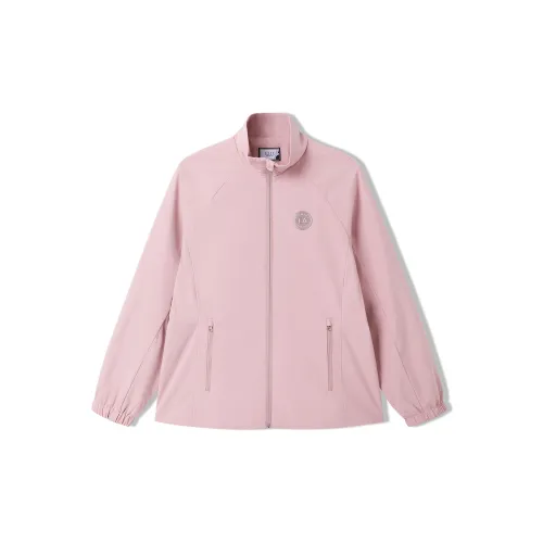 Elle Active Jackets Women's Dark Pink