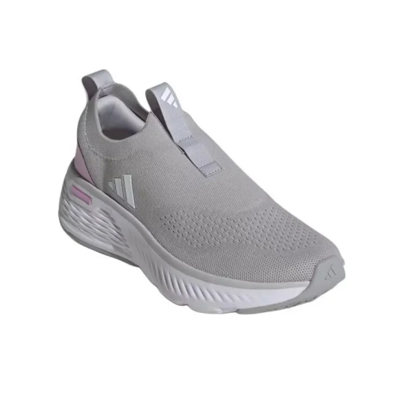 Adidas Cloudfoam Go Sock Grey Two Cloud White Bliss Lilac Women's-2