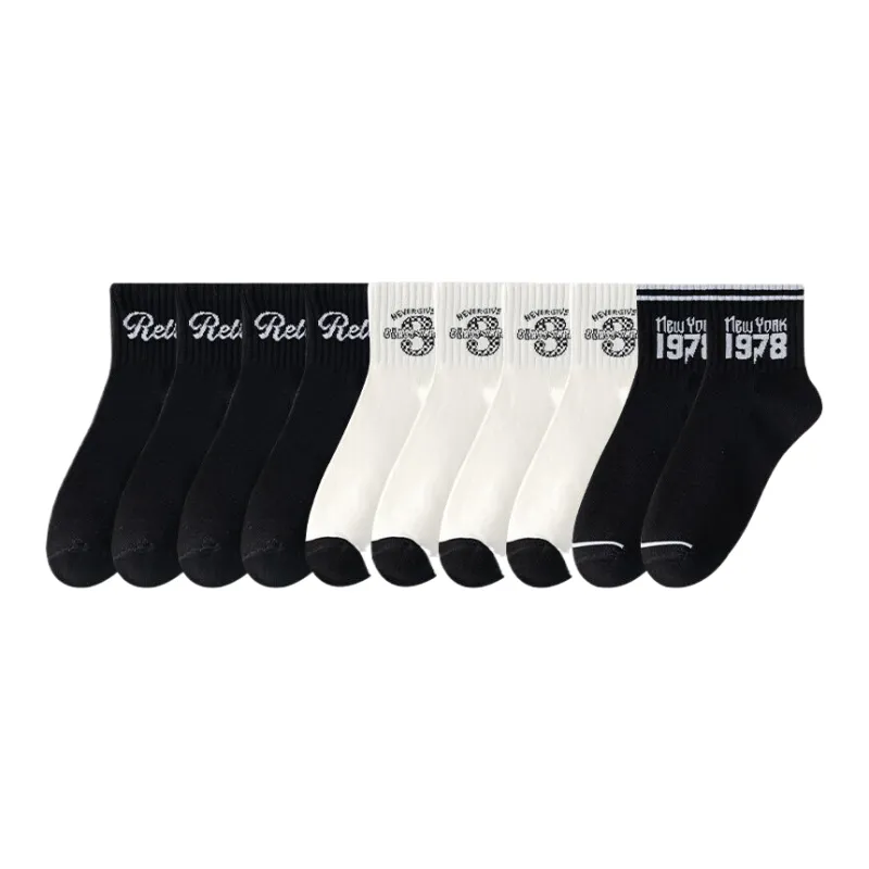 Lan Miao Ankle Socks Men's 10 Pack-6