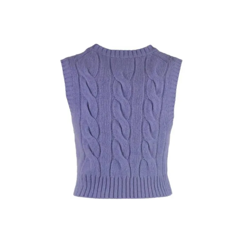 Polo Ralph Lauren Cropped Knitted Vest-1