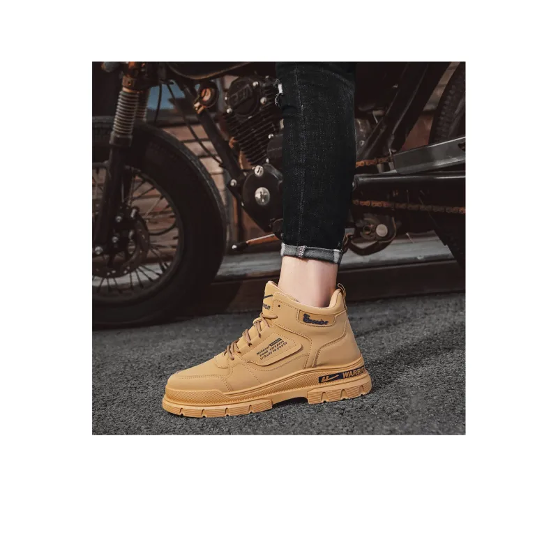 Warrior Crew Martin Boot Men's Wheat-10