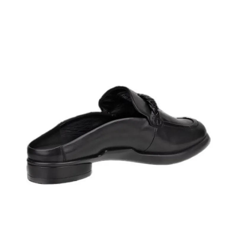 Ecco Slip Resistant Wrap toe Slippers Women's Black-2