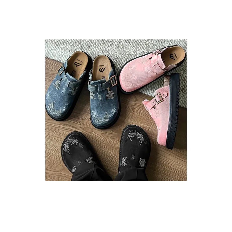 Beidouniao Wrap-toe Slippers Men's-6