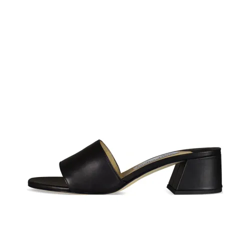 Jimmy Choo Slide Slippers Women's Black