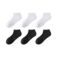 White Short 3-Black Short 3[6 Pack]