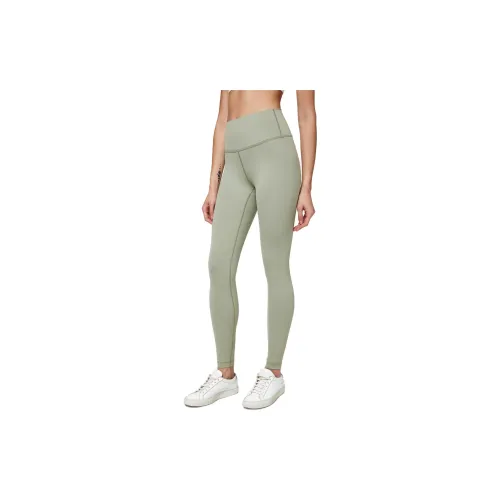 Lululemon Wunder Under Sports Pants Women's Water Moss Green