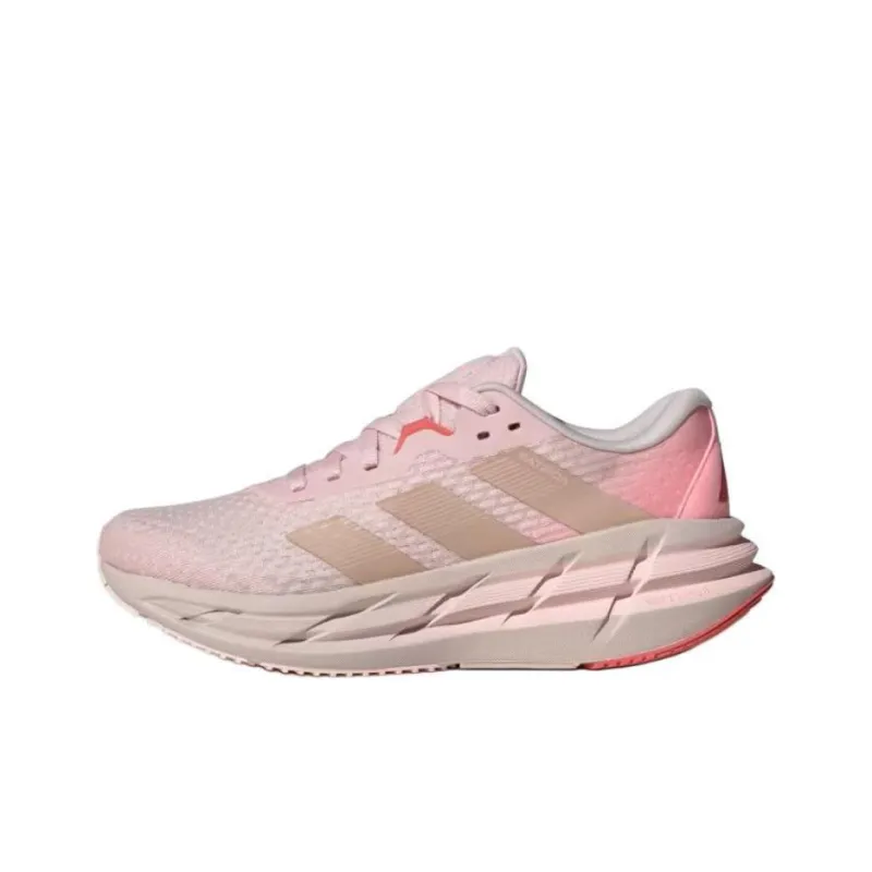 Adidas ADISTAR 3 Anti Slip Wear Resistant Low Top Casual Running Shoes Women's Pink-0
