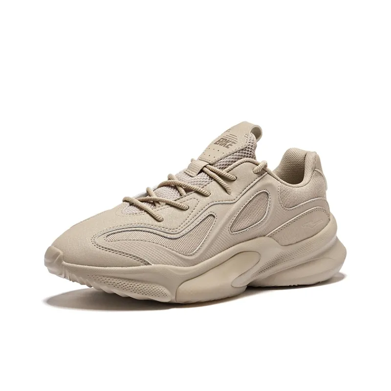 Erke Derivation 2V2 Height Increasing Coverage Low Top Chunky Sneakers Men's Light Linen-2