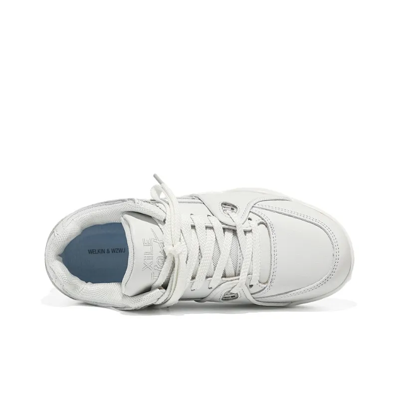 WELKIN&WZWJ Low Top Skateboard Shoes Unisex White Box Included-2