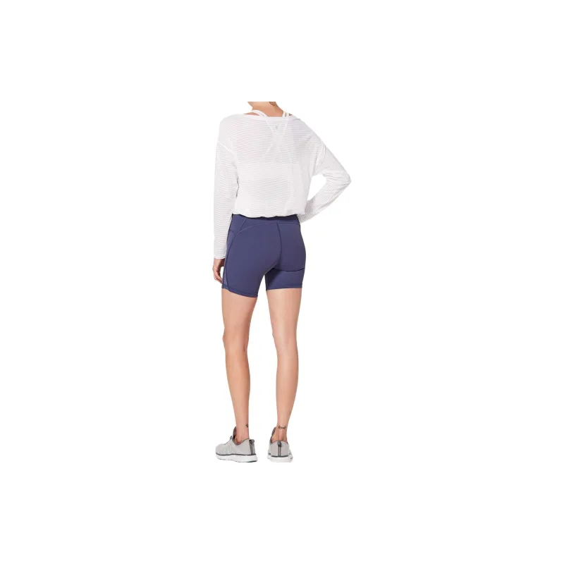 Lululemon Train Times Sports Shorts 6' Women's Blue Purple-1