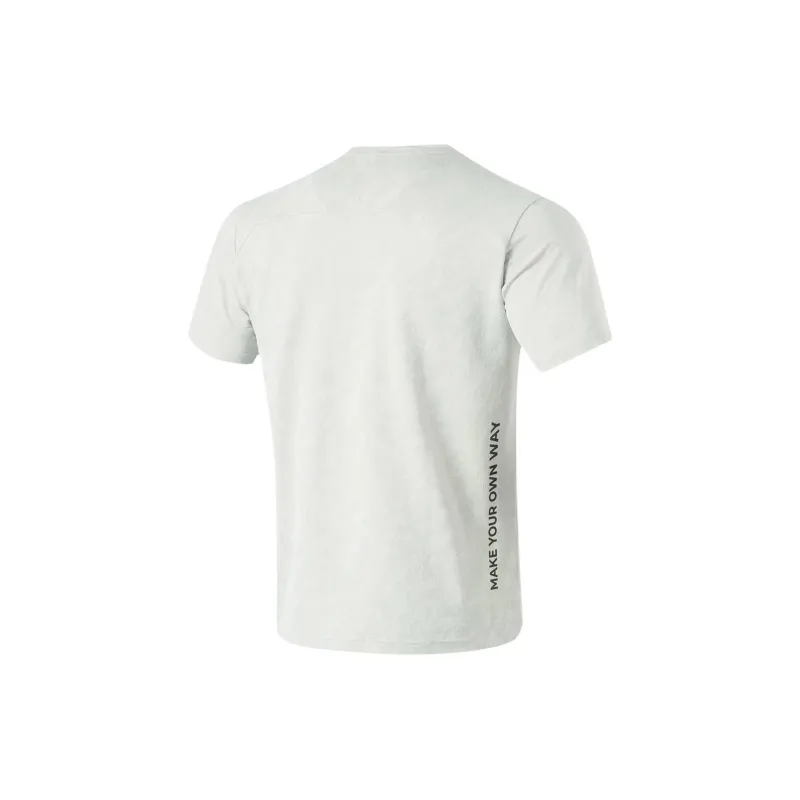 LINING T Shirts Men Waterdrop Gray-1