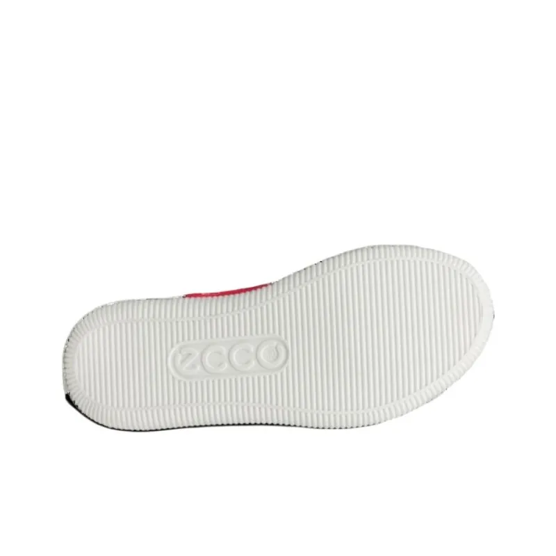 Ecco Low Top Casual Shoes Women's Berry Tea-3