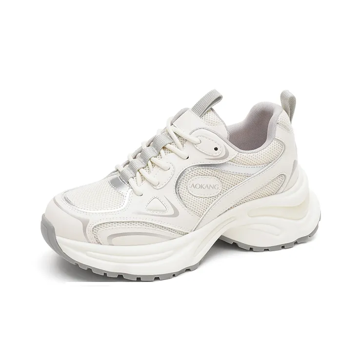 AOKANG Slip Resistant Low Top Chunky Sneakers Women's-6