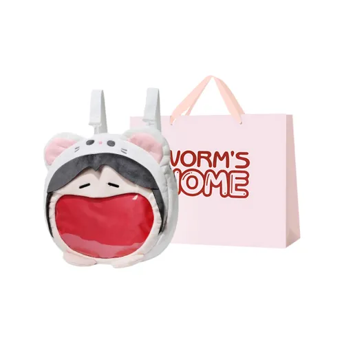 Worm's Home Backpacks White