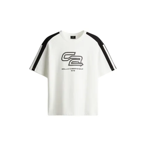 H&M T-Shirts Men White/Rally Championship