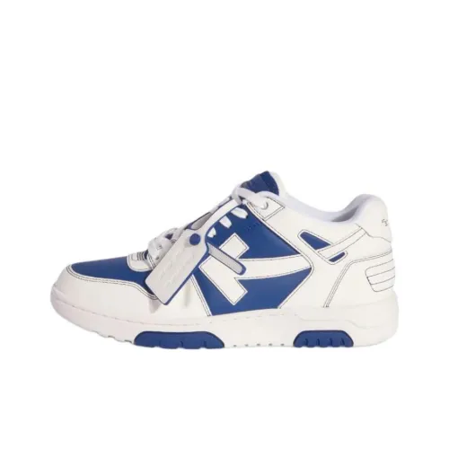 OFF-WHITE Out Of Office Leather Sneakers