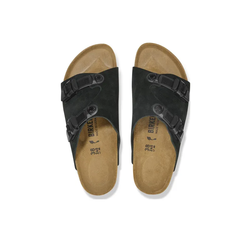 Birkenstock Abrasion Resistant Slide Slippers Unisex Black-3
