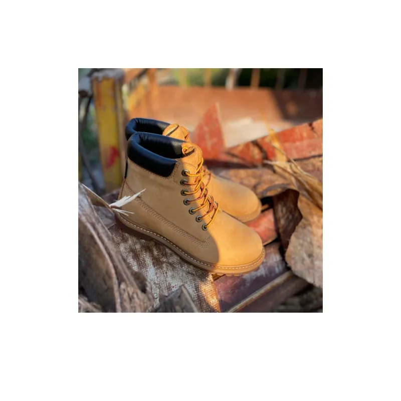 ROCKEY BAND Outdoor Waterproof Yellow Boots Men's Yellow-7