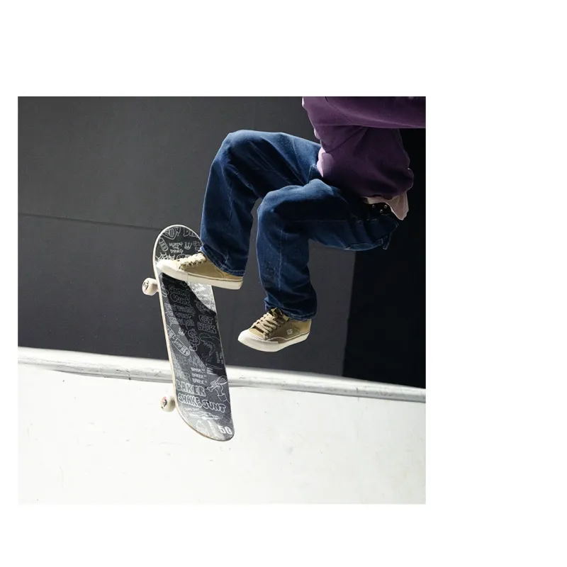 SEW BY SOU LAB Collection Canvas Shoes Unisex Brown Yellow-7