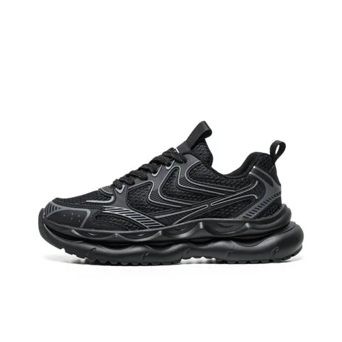 JKEM Breathable Height Increasing Low-Top Chunky Sneakers Men's
